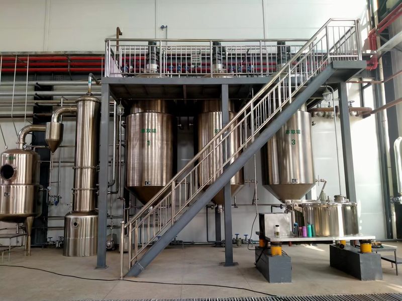 Shaanxi Baisifu Biological Engineering Co., Ltd. fabrika üretim hattı