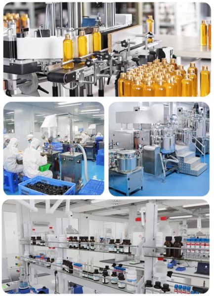 Shaanxi Baisifu Biological Engineering Co., Ltd. fabrika üretim hattı