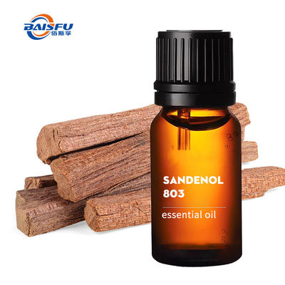 Natur Parfüm Yağı Sandenol için 803 CAS 66068-84-6 Güçlü Şık Uzun Süren Sandal Ahşabı Kokusu Esans Yağı