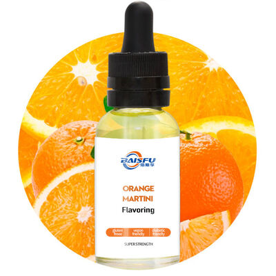 Premium Natural Orange Martini Flavoring Liquid Citrus-Inspired Food Flavour Fragrance Concentrate For Beverages Desserts