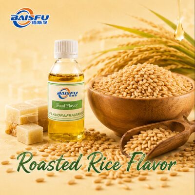 BAISFU Natural Roasted Rice Flavor Food Grade Essence High Concentration Warm Grain Aroma for Beverage Bakery Cereal