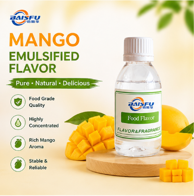 Concentrated Mango Emulsified Flavor for Mango Yogurt Flavored Milk Pudding and Creamy Dessert