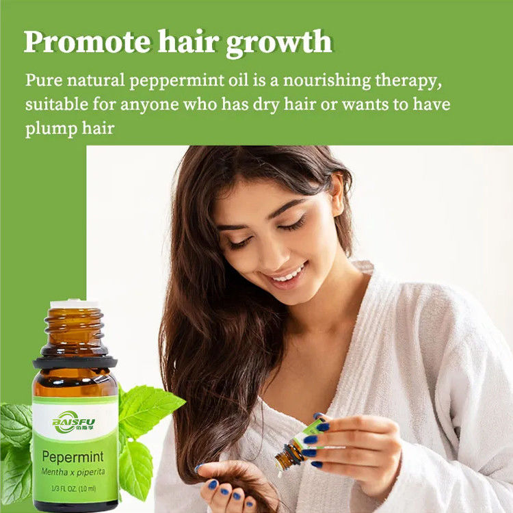 Natural Plant Oil 99% Peppermint Oil Essential Oil CAS 8006-90-4 For Cosmetic Perfume