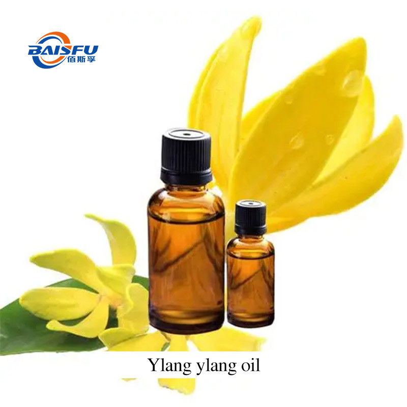 Pure Natural Essential Oil Ylang Oil CAS 8006-81-3 For Heair Skin