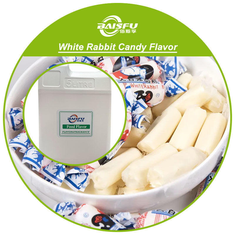 Halal Popular Candy Baked Food Flavor White Rabbit Candy Flavor