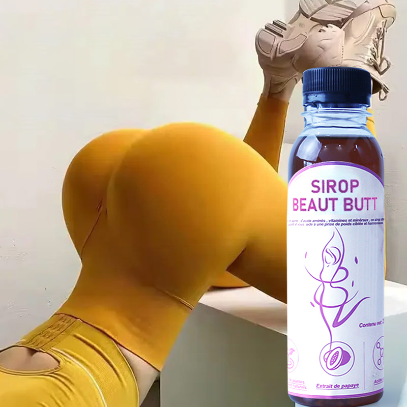 Shan'xi Baisfu Natural Big Butt Enlargement Syrup ODM Butt Booster Maca Hip up Syrup Sirop Pour Les Fesse Buttocks Enlargement Products