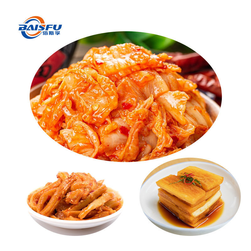 BAISFU Concentration 99% Food Flavor Kimchi Powder for Saborizante Alimentario