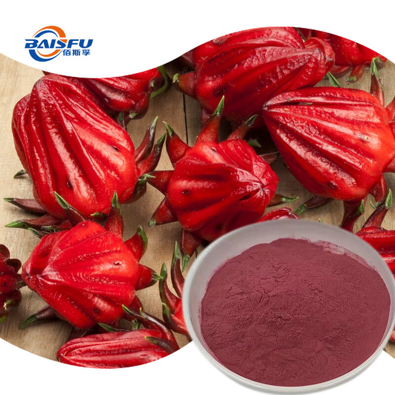 Instant Roselle Powder Cold Water Soluble For Refreshing Drinks