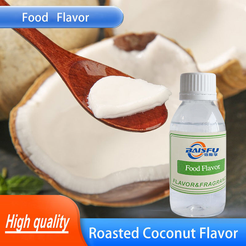 BAISFU Natural Roasted Coconut Flavor Food Grade Essence High Concentration Tropical Aroma for Beverage