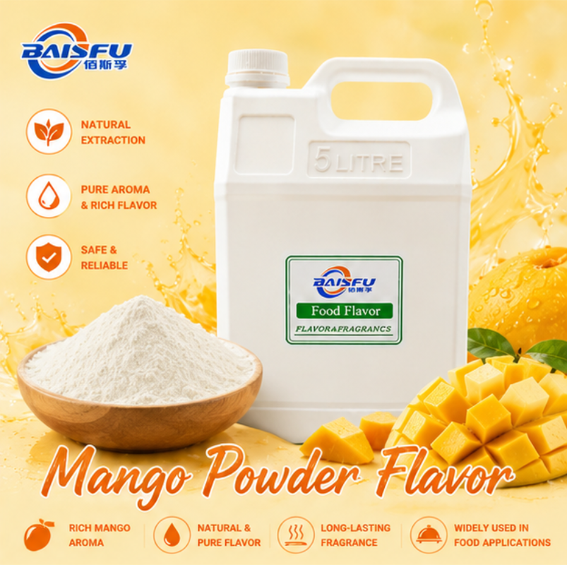 Premium Food Grade Water Soluble Mango Powder Flavor for Bakery Delivering Intense Tropical Fruit Aroma