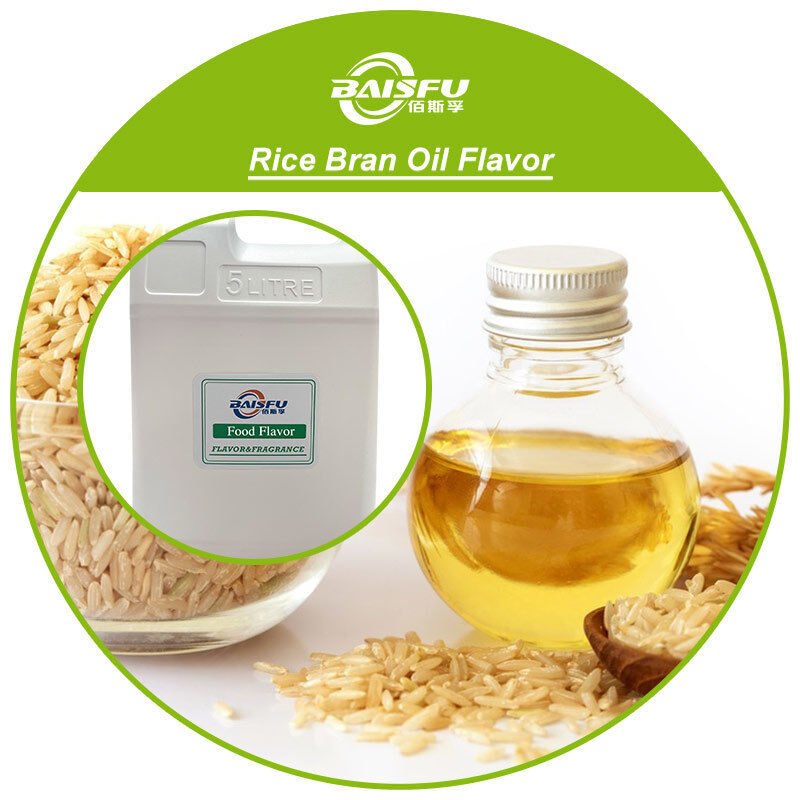 Premium Food Grade Oil Soluble Rice Bran Flavor for Bakery Snacks and Seasoning Enhancing Nutty Grain Aroma