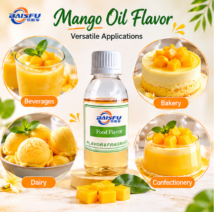 Premium Mango Oil Flavor for Dark Milk White Chocolate Coating Praline Filling and Candy Center Oil