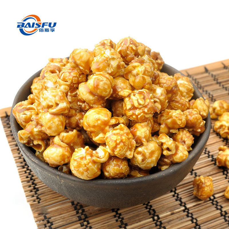 Popped Corn Flavor Used for puffed popcorn production restores rich fresh popped caramelized corn aroma with full-bodied and natural sweet taste