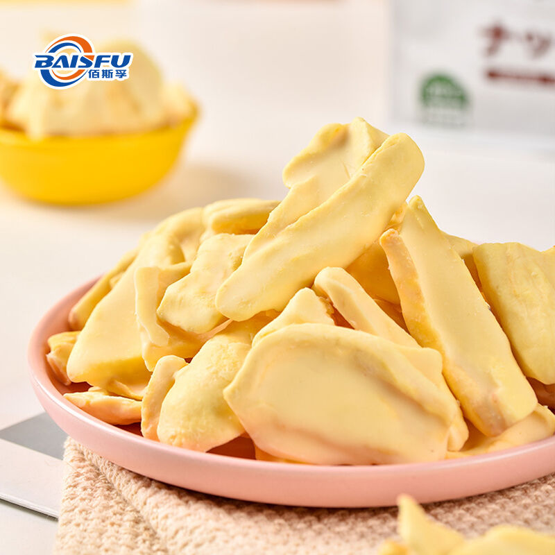 Baisfu Factory Sales Food Grade Freeze Dried Jackfruit Powder Pure Natural FD Fruit Powder for Drinks